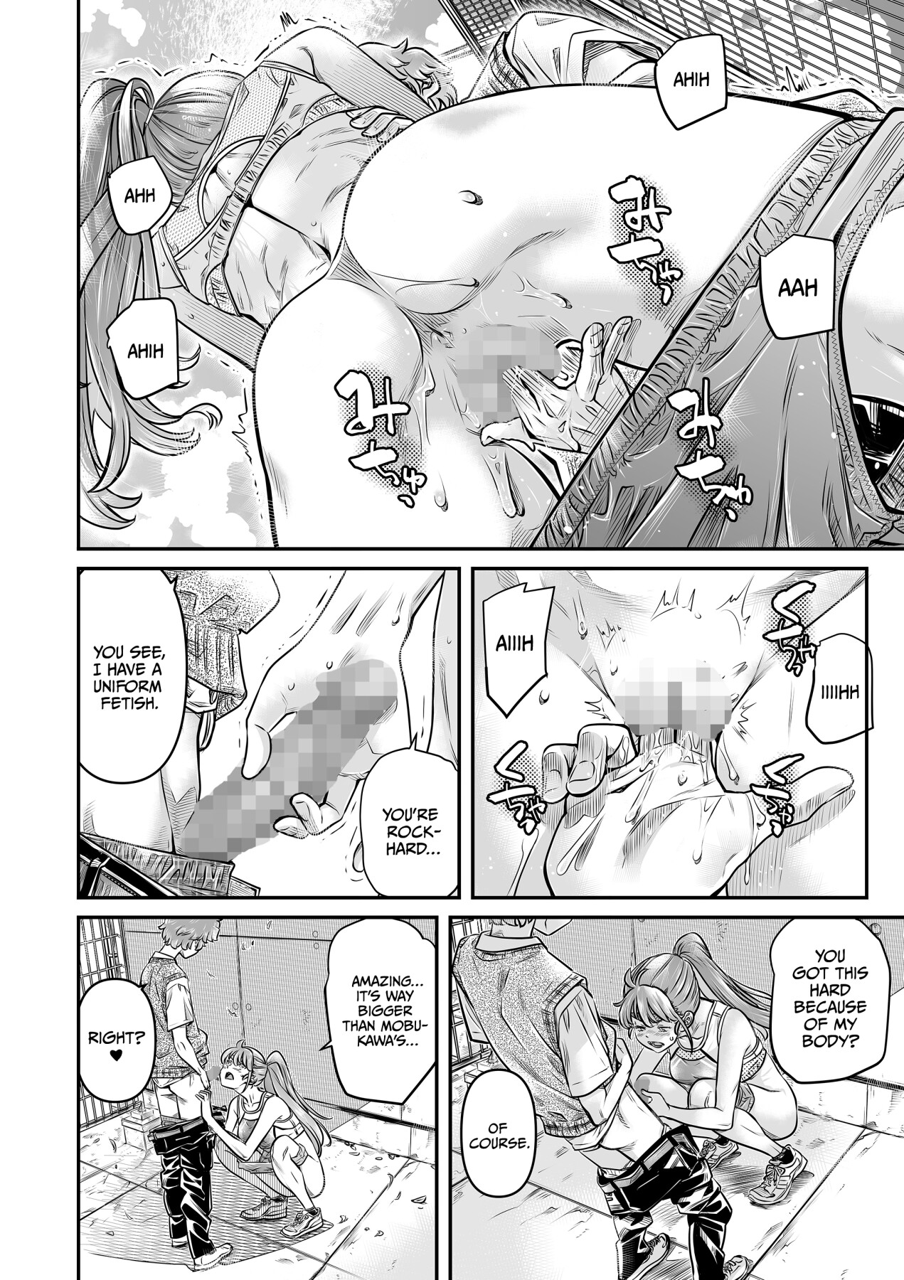 Hentai Manga Comic-The Dominant Track And Field Girl Can't Be Satisfied By A Nobody's Dick-Read-23